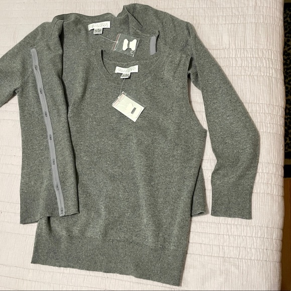 100% Cashmere Cardigan and Vest Combo - Picture 9 of 11